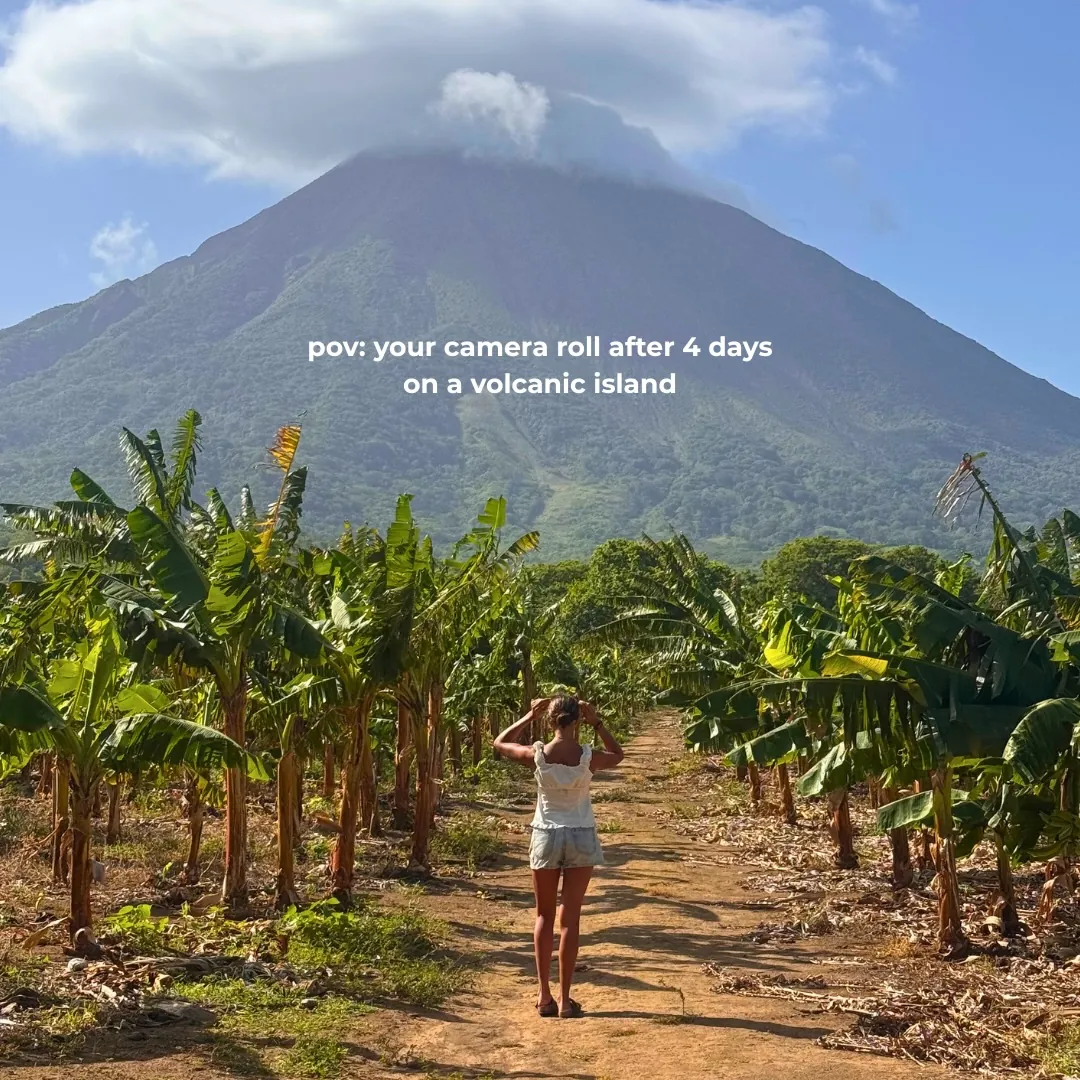 pov: your camera roll after 4 days on a volcanic island